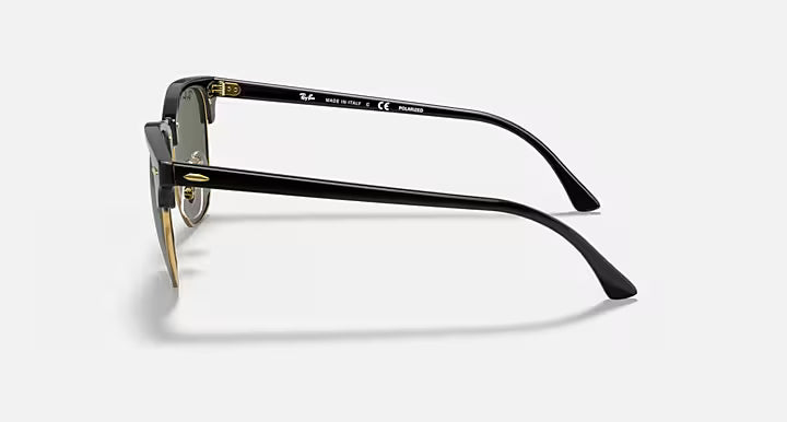 Ray-Ban Clubmaster Black-Gold – Classic design με Polarized φακούς