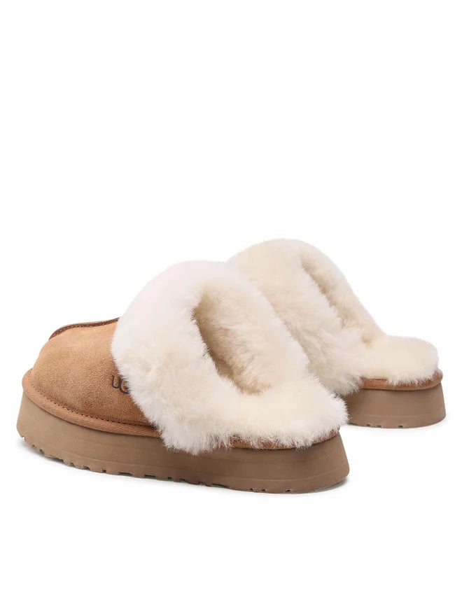 UGG Disquette Slippers Cognac