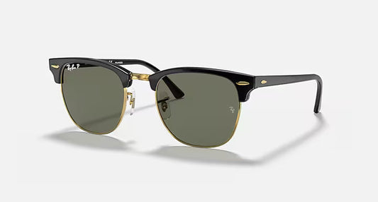 Ray-Ban Clubmaster Black-Gold – Classic design με Polarized φακούς