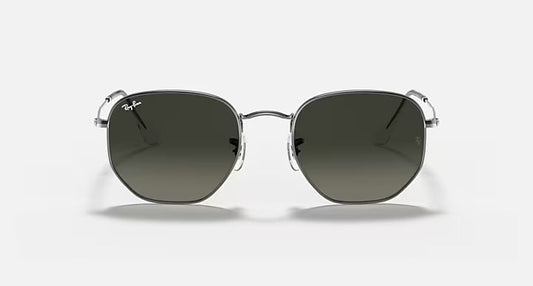 Ray-Ban Hexagonal Flat Lenses Γυαλιά Ηλίου Μαύρα με Μαύρους Φακούς
