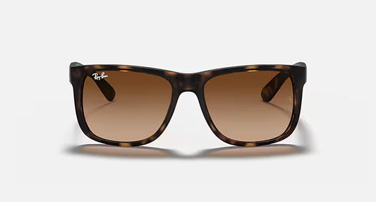 Ray-Ban Justin Classic Γυαλιά Ηλίου Havana με Καφέ Ντεγκραντέ Φακούς